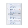 Rediform Office Products Rediform Office Products RED8L808 Money Receipts- Carbonless- 3 Parts- 4 p-Page- 2-.75in.x7in.- 100-BK RED8L808